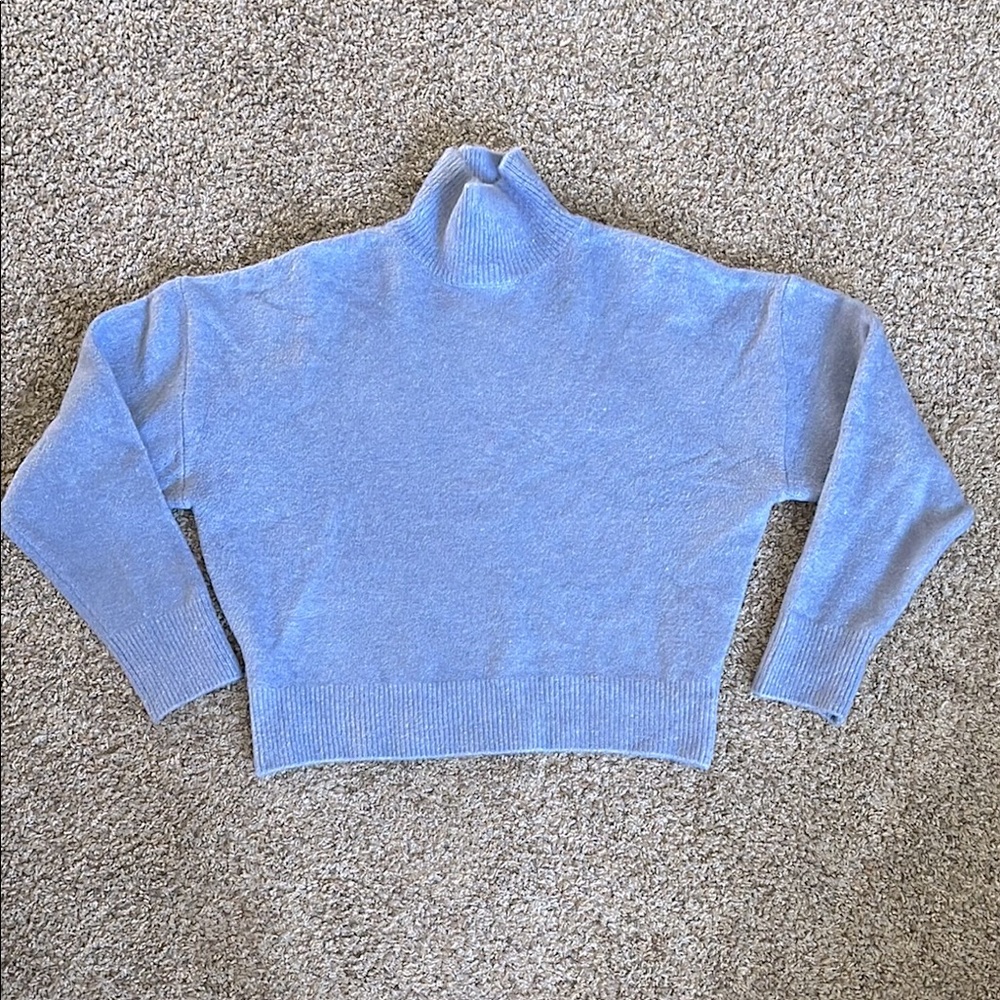Women’s Turtleneck Periwinkle Sweater